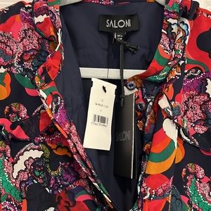 Beautiful Saloni dress never been worn. Size 10